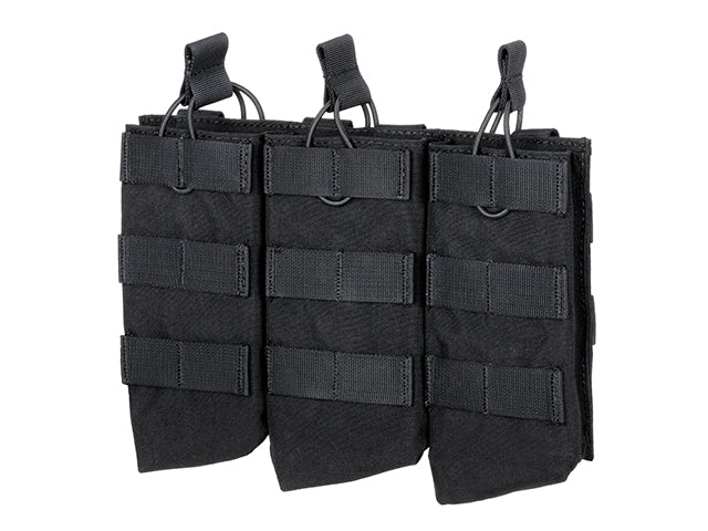 Open-Top Dreifach 7.62x39 AK Magazintasche - Schwarz 1