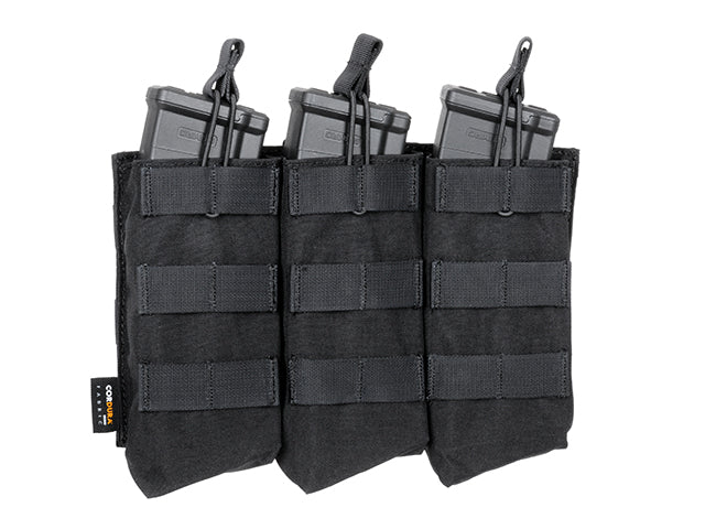 Open-Top Dreifach 7.62x39 AK Magazintasche - Schwarz 6