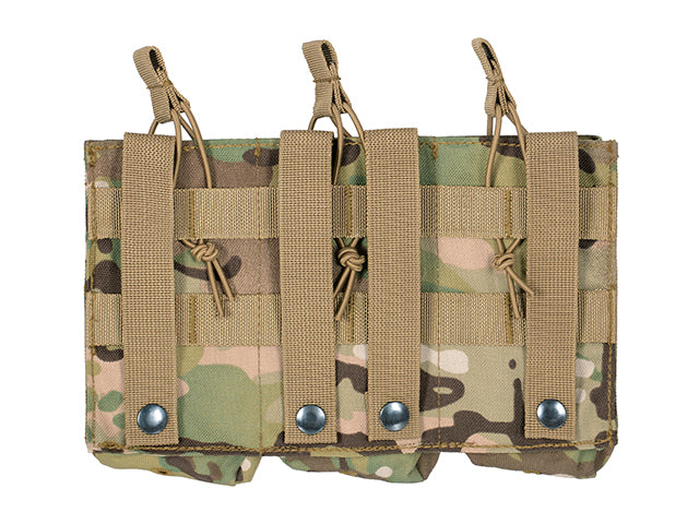 Open-Top Dreifach 7.62x39 AK Magazintasche - Multicamo 3