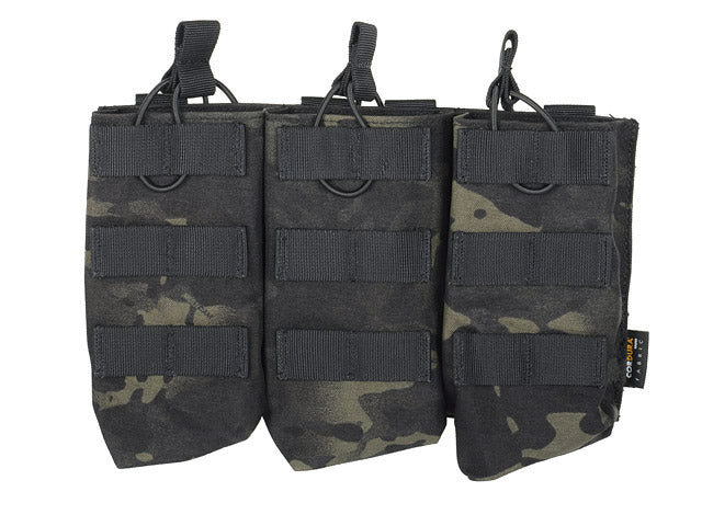 Dreifach AK47/AKM Magazintasche - Multicam Schwarz [8FIELDS PREMIUM] 1