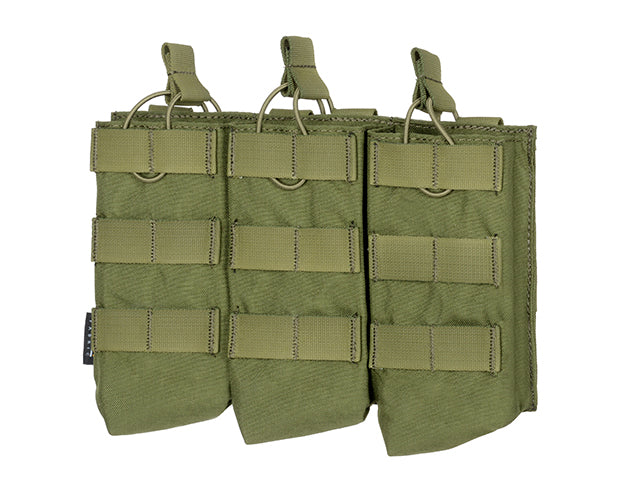 Open-Top Dreifach 7.62x39 AK Magazintasche - Oliv 1
