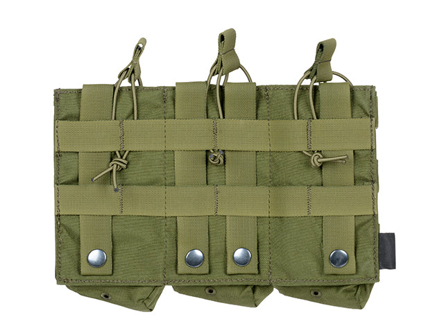 Open-Top Dreifach 7.62x39 AK Magazintasche - Oliv 3