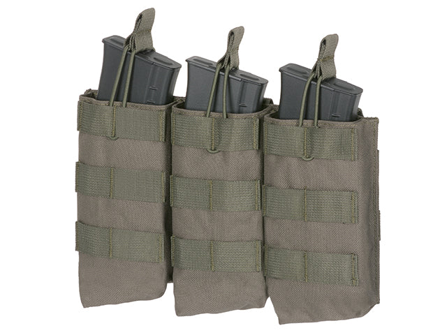 Open-Top Dreifach 7.62x39 AK Magazintasche - Ranger Grün [8FIELDS] 3