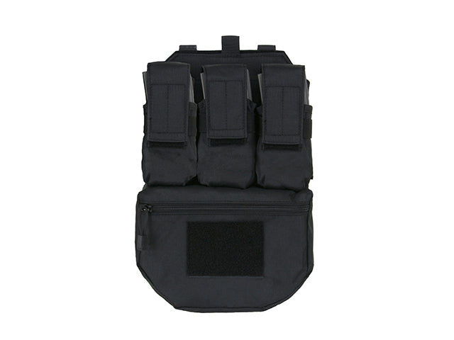 Mehrzwecktasche Assault Back Panel - Schwarz [8FIELDS] 1