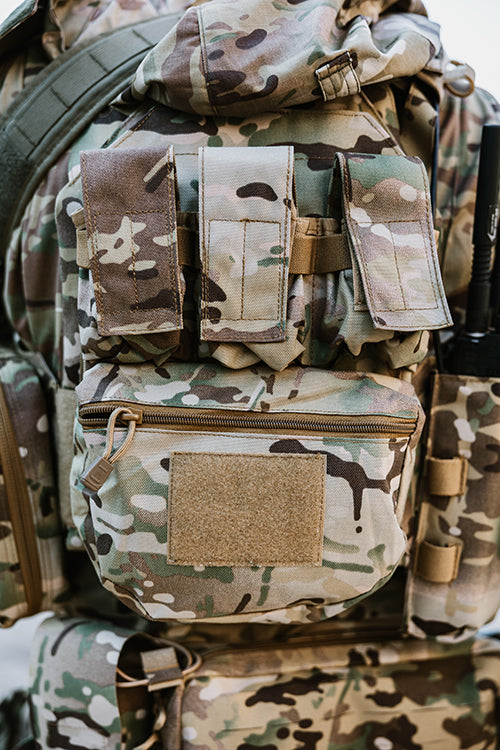 Mehrzwecktasche Assault Back Panel - Multicamo [8FIELDS] 9