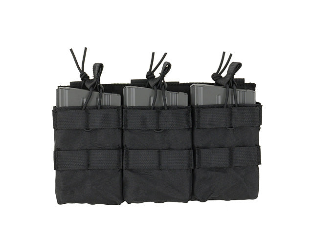 Dreifach Open-Top 7.62 Mag Tasche - Schwarz [8FIELDS] 1