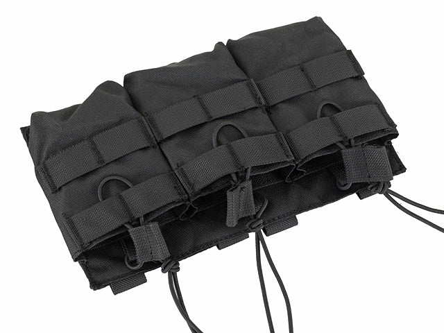Dreifach Open-Top 7.62 Mag Tasche - Schwarz [8FIELDS] 4