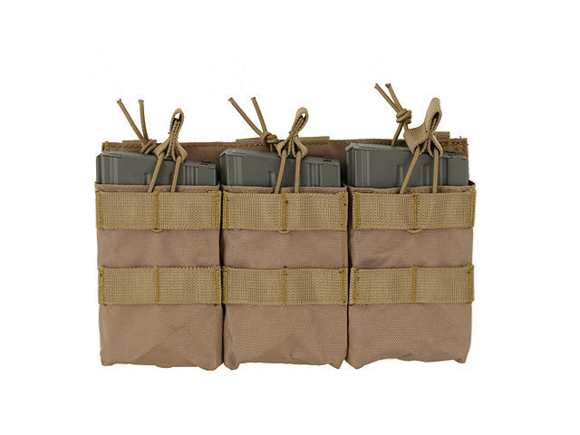 Dreifach Open-Top 7.62 Mag Tasche - Coyote [8FIELDS] 1