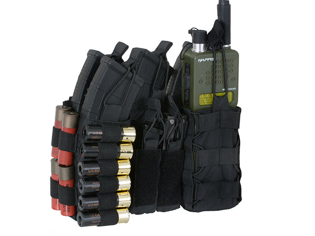 MOLLE-Tasche Multi-Mission MOLLE Front-Panel - Schwarz [8FIELDS] 2