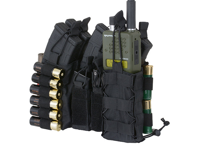 MOLLE-Tasche Multi-Mission MOLLE Front-Panel - Schwarz [8FIELDS] 3