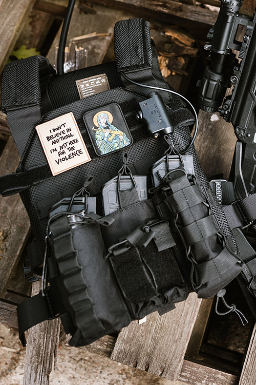 MOLLE-Tasche Multi-Mission MOLLE Front-Panel - Schwarz [8FIELDS] 9
