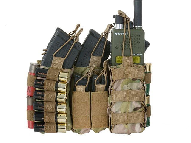 MOLLE-Tasche Multi-Mission MOLLE Front-Panel - Multicamo [8FIELDS] 1
