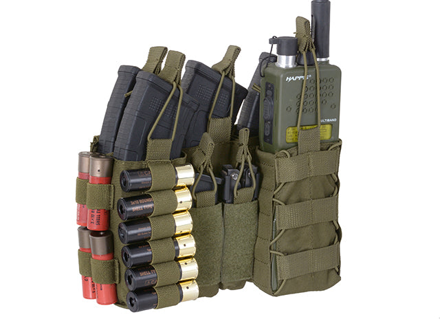 MOLLE-Tasche Multi-Mission MOLLE Front-Panel - Oliv [8FIELDS] 2