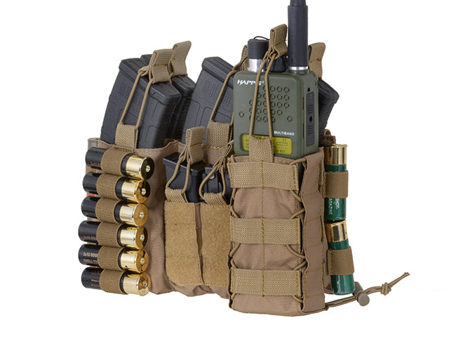 MOLLE-Tasche Multi-Mission MOLLE Front-Panel - Coyote [8FIELDS] 2