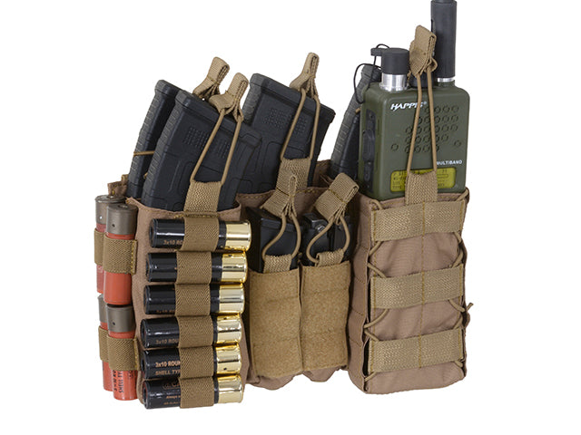 MOLLE-Tasche Multi-Mission MOLLE Front-Panel - Coyote [8FIELDS] 3