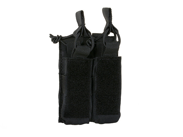 Open-Top Doppel Pistole Magazintasche - Schwarz [8FIELDS] 3