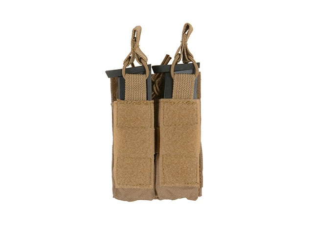 Open-Top Doppel Pistole Magazintasche - Coyote [8FIELDS] 1