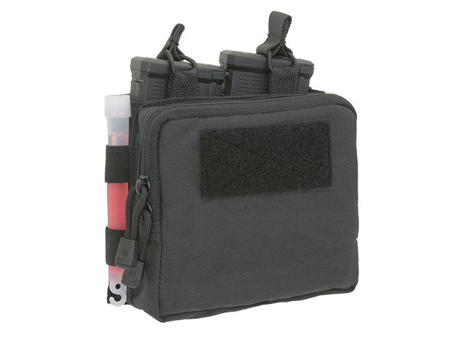 Doppel Mag/Mid GP Tasche - Schwarz [8FIELDS] 2