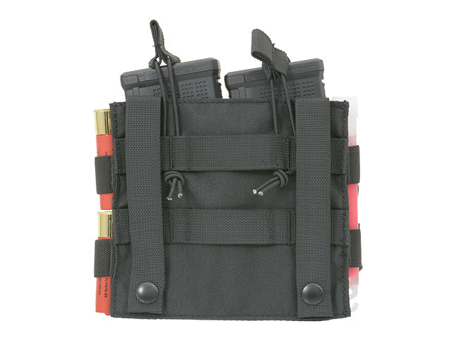 Doppel Mag/Mid GP Tasche - Schwarz [8FIELDS] 4