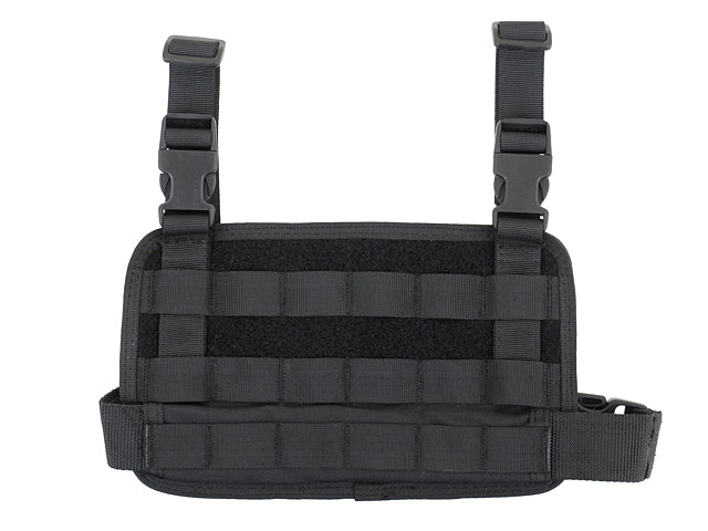 MOLLE-Tasche Modular gepolstert Drop Leg Panel - Schwarz [8FIELDS] 1