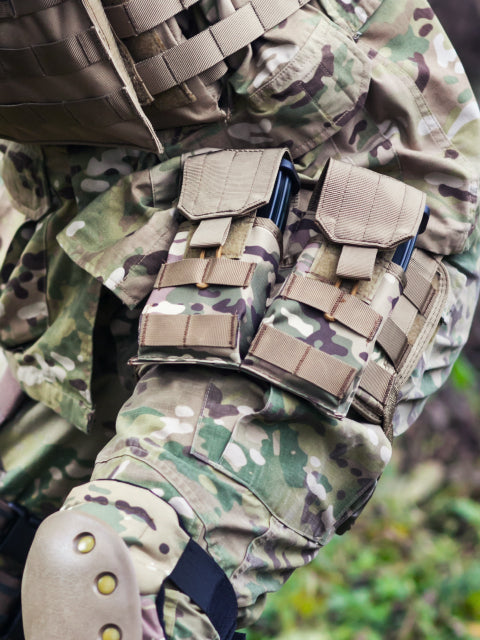 MOLLE-Tasche Modular gepolstert Drop Leg Panel - Oliv [8FIELDS] 4