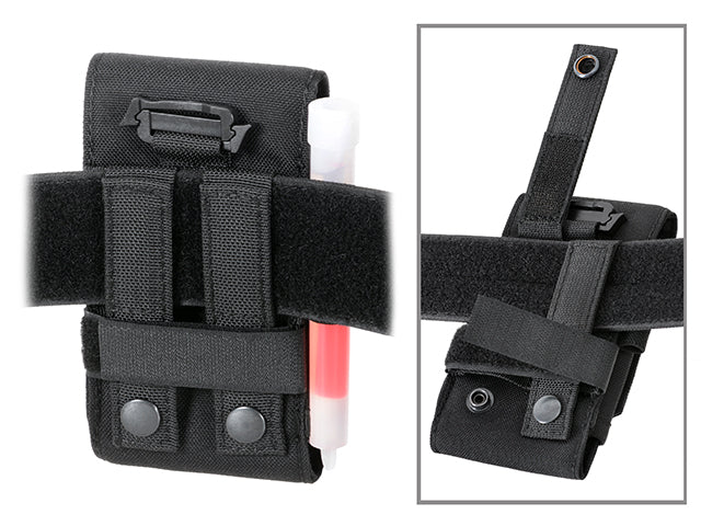 Multi-Way Carry Phone Tasche - Schwarz [8FIELDS] 9