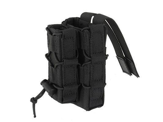 MOLLE Combo Rifle/Pistol Mag Speed Pouch - Black [8FIELDS]