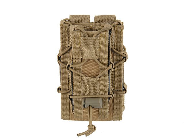 MOLLE Combo Rifle/Pistol Mag Speed Pouch - Tan [8FIELDS]