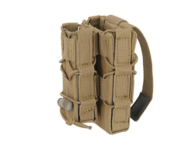 MOLLE Combo Rifle/Pistol Mag Speed Pouch - Tan [8FIELDS]