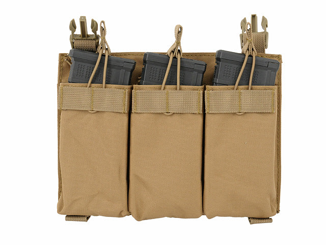 Buckle Up Dreifach 5.56 Taschen-Panel - Coyote [8FIELDS] 1
