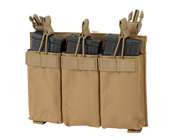 Buckle Up Dreifach 5.56 Taschen-Panel - Coyote [8FIELDS] 3