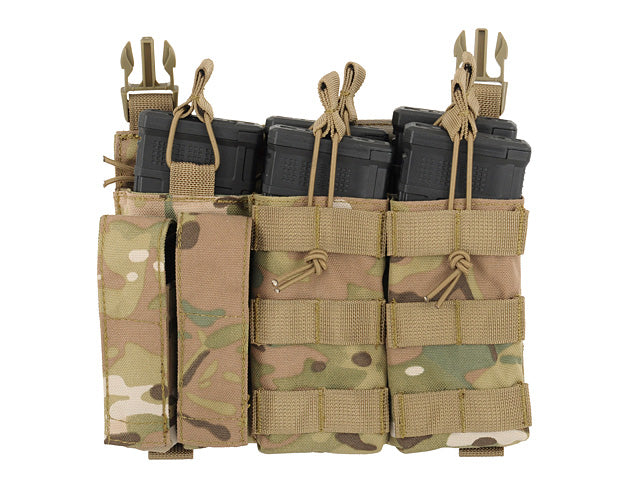 Buckle Up Dreifach 5.56/Pistole Taschen-Panel - MC