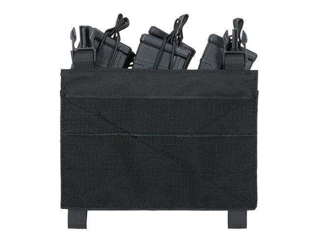 Buckle Up Dreifach AK Mag/Pistole Taschen-Panel - Schwarz 2