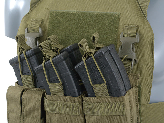 Buckle Up Dreifach AK Mag/Pistole Taschen-Panel - Schwarz 5