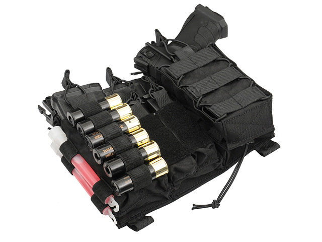 MOLLE-Tasche Buckle Up Multi-Mission Front-Panel - Schwarz [8FIELDS] 6