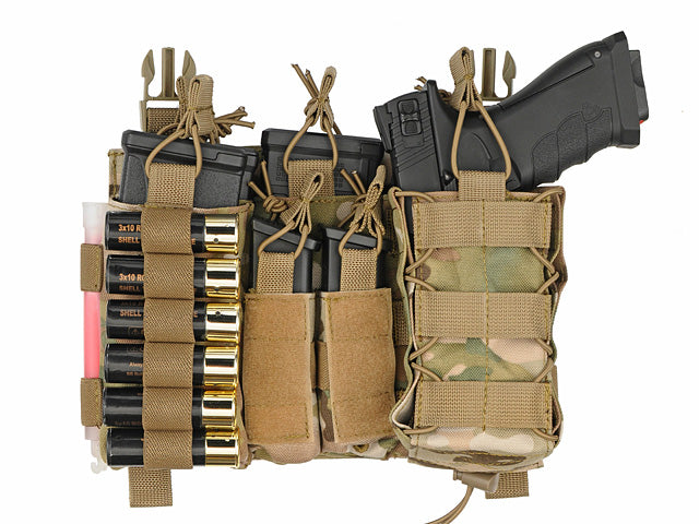 MOLLE-Tasche Buckle Up Multi-Mission Front-Panel - Multicamo [8FIELDS] 1