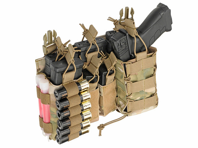 MOLLE-Tasche Buckle Up Multi-Mission Front-Panel - Multicamo [8FIELDS] 3