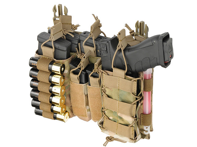 MOLLE-Tasche Buckle Up Multi-Mission Front-Panel - Multicamo [8FIELDS] 4