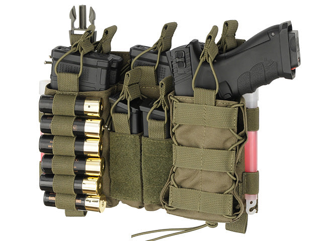 MOLLE-Tasche Buckle Up Multi-Mission Front-Panel - Oliv [8FIELDS] 4