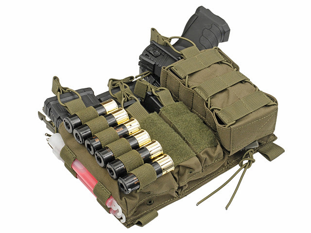 MOLLE-Tasche Buckle Up Multi-Mission Front-Panel - Oliv [8FIELDS] 6