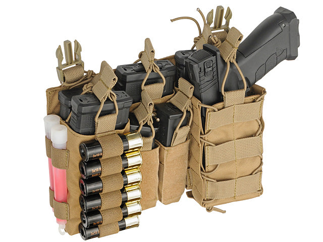 MOLLE-Tasche Buckle Up Multi-Mission Front-Panel - Coyote [8FIELDS] 3