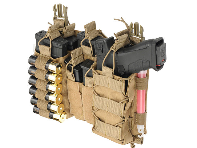 MOLLE-Tasche Buckle Up Multi-Mission Front-Panel - Coyote [8FIELDS] 4