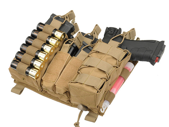 MOLLE-Tasche Buckle Up Multi-Mission Front-Panel - Coyote [8FIELDS] 5