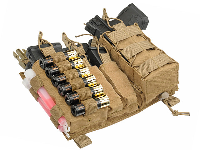 MOLLE-Tasche Buckle Up Multi-Mission Front-Panel - Coyote [8FIELDS] 6