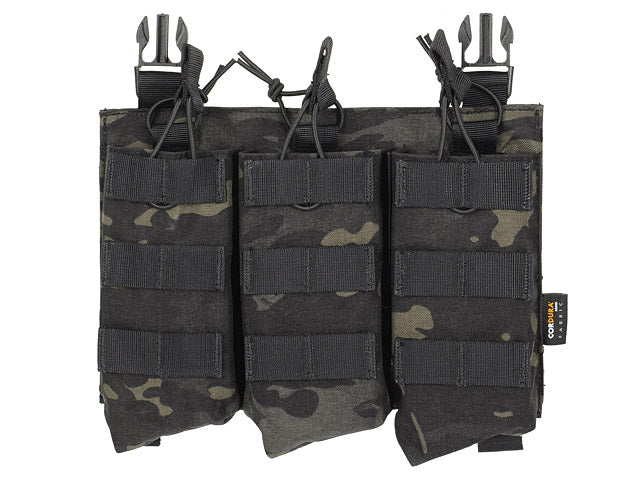 Buckle Up Dreifach AK47/AKM Magazintasche - Multicam Schwarz [8FIELDS PREMIUM]