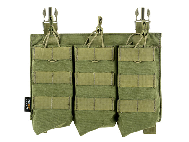 Buckle Up Dreifach AK47/AKM Taschen-Panel - Oliv 4