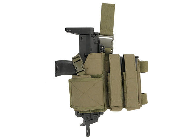 SMG Thigh Holster - Oliv [8FIELDS] 1