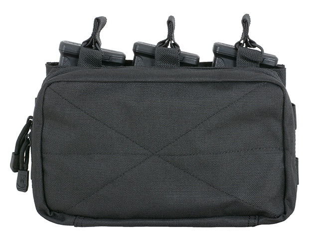 MOLLE Dreifach Mag/GP-Tasche - Schwarz [8FIELDS] 1