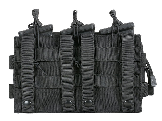 MOLLE Dreifach Mag/GP-Tasche - Schwarz [8FIELDS] 2