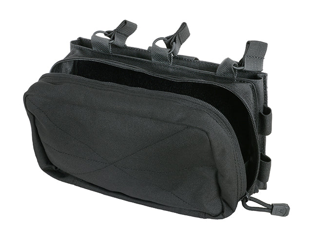 MOLLE Dreifach Mag/GP-Tasche - Schwarz [8FIELDS] 4